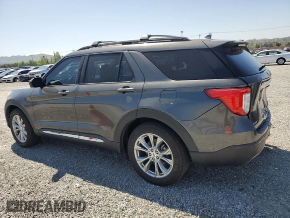 2020 Ford Explorer XLT with VIN 1FMSK7DH3LGA17183, listed as a Copart auction lot 55178045 with 84,140 mi miles and Salvage Title. Bid and sale history available at DreamBid. Image 2.