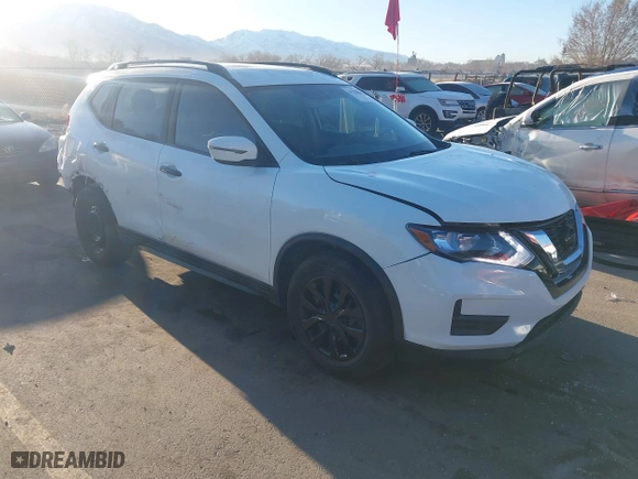 2017 Nissan Rogue SL with VIN JN8AT2MV7HW008445, listed as a IAAI auction lot 41750567 with 112,807 mi miles. Bid and sale history available at carsss.com. Image 1.