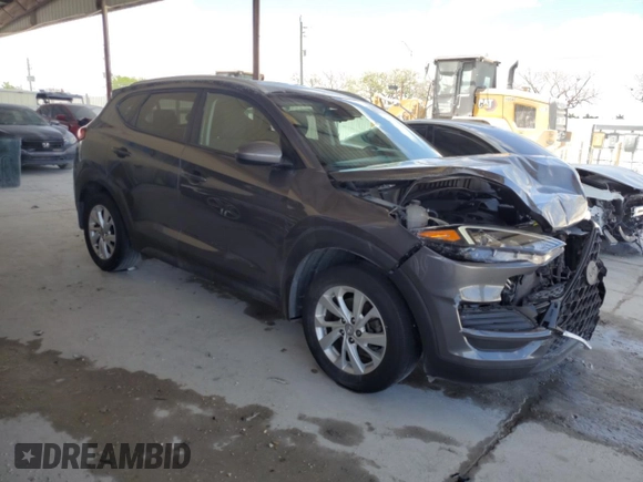 2021 Hyundai Tucson Value with VIN KM8J33A41MU350178, listed as a Copart auction lot 53806415 with 23,191 mi miles and Non repairable. Bid and sale history available at DreamBid. Image 4.