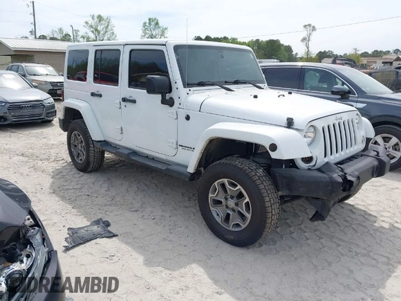 2015 Jeep Wrangler Unlimited Rubicon Hard Rock с VIN 1C4HJWFG7FL684057, выставлен на аукционе IAAI как лот 41963885 с пробегом 103 240 миль миль и . История ставок и продаж доступна на DreamBid. Изображение 1.