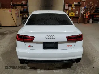 2018 Audi S6 Premium Plus with VIN WAUFFAFC4JN034315, listed as a Copart auction lot 48029555 with 75,550 mi miles and Salvage Title. Bid and sale history available at carsss.com. Image 6.