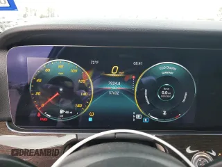 2021 Mercedes-Benz E-Class E 350 with VIN W1KZF8DB1MA943276, listed as a Copart auction lot 43835605 with 57,632 mi miles and Salvage Title. Bid and sale history available at carsss.com. Image 9.