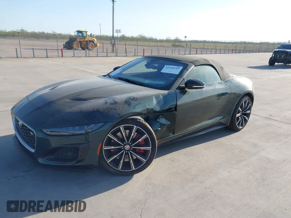 2021 Jaguar F-Type with VIN SAJD55FEXMCK72726, listed as a IAAI auction lot 41850145 with 29,891 mi miles and . Bid and sale history available at DreamBid. Image 17.
