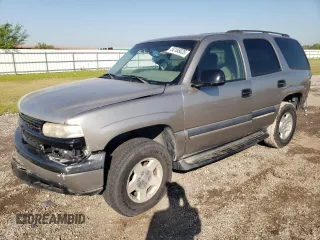 2003 Chevrolet Tahoe LS with VIN 1GNEC13V13R195379, listed as a Copart auction lot 50188035 with 0 mi miles and Salvage Title. Bid and sale history available at carsss.com. Image 1.