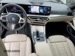 2022 BMW i4 eDrive40 with VIN WBY73AW08NFN23143, listed as a Copart auction lot 51759603 with 7,680 mi miles. Bid and sale history available at carsss.com. Image 8.