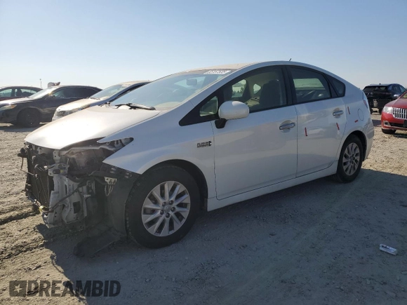 2012 Toyota Prius with VIN JTDKN3DP8C3021135, listed as a Copart auction lot 65157535 with 249,240 mi miles and Salvage title. Bid and sale history available at DreamBid. Image 1.