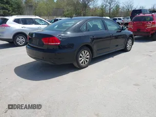 2012 Volkswagen Passat S with VIN 1VWAP7A39CC025836, listed as a IAAI auction lot 42148349 with 215,546 mi miles and . Bid and sale history available at DreamBid. Image 4.