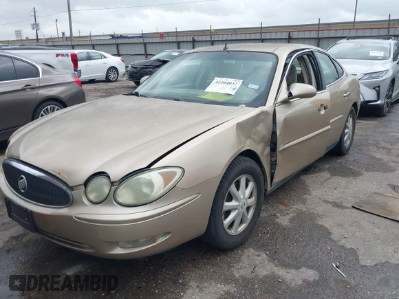 2005 Buick LaCrosse CX with VIN 2G4WC532451244821, listed as a IAAI auction lot 42204032 with 146,645 mi miles and . Bid and sale history available at DreamBid. Image 16.