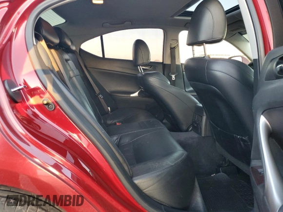 2008 Lexus IS 250 with VIN JTHCK262X82027460, listed as a Copart auction lot 54440545 with 184,189 mi miles and Salvage title. Bid and sale history available at DreamBid. Image 10.