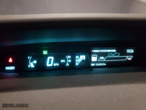 2013 Toyota Prius Plug-In with VIN JTDKN3DP8D3045713, listed as a Copart auction lot 56279284 with 154,957 mi miles and Salvage Title. Bid and sale history available at carsss.com. Image 9.