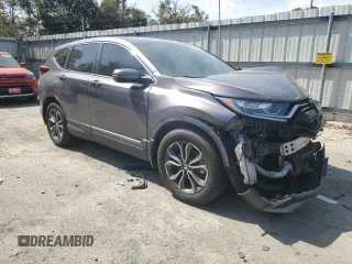 2020 Honda CR-V EX with VIN 5J6RW1H57LA001666, listed as a Copart auction lot 49203735 with 78,297 mi miles and Salvage Title. Bid and sale history available at carsss.com. Image 4.