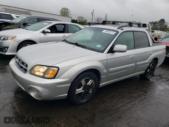 2003 Subaru Baja with VIN 4S4BT61C737102415, listed as a Copart auction lot 56096375 with 162,859 mi miles and Salvage Title. Bid and sale history available at DreamBid. Image 1.