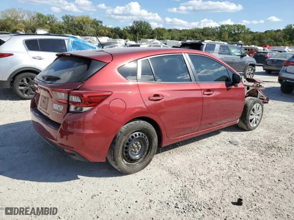 2022 Subaru Impreza with VIN 4S3GTAA61N1710783, listed as a Copart auction lot 71966694 with 49,278 mi miles and Salvage Title. Bid and sale history available at carsss.com. Image 3.