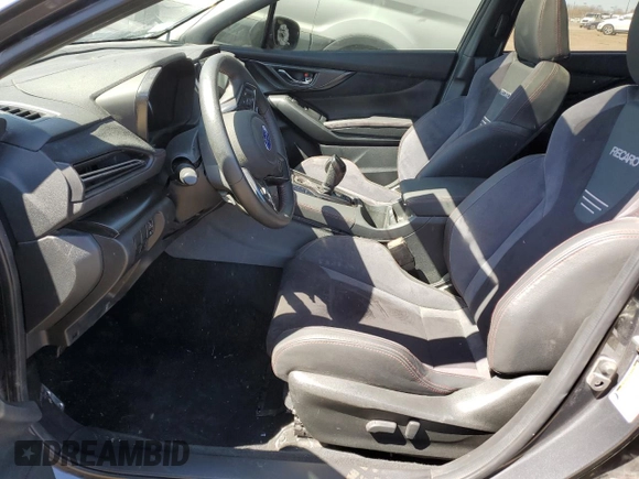 2022 Subaru WRX GT with VIN JF1VBAU69N8006950, listed as a Copart auction lot 53380815 with 13,544 mi miles and Salvage title. Bid and sale history available at DreamBid. Image 7.