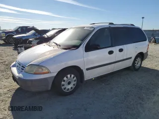 2000 Ford Windstar LX with VIN 2FMZA5149YBC08161, listed as a Copart auction lot 70451944 with 150,044 mi miles and Clean Title. Bid and sale history available at carsss.com. Image 1.