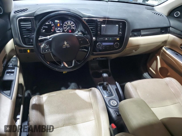 2016 Mitsubishi Outlander SE with VIN JA4AZ3A37GZ024980, listed as a Copart auction lot 48388535 with 126,958 mi miles and Salvage title. Bid and sale history available at DreamBid. Image 8.