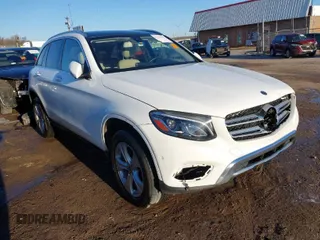 2018 Mercedes-Benz GLC with VIN WDC0G4KB6JV094059, listed as a IAAI auction lot 41759185 with 116,891 mi miles. Bid and sale history available at carsss.com. Image 1.