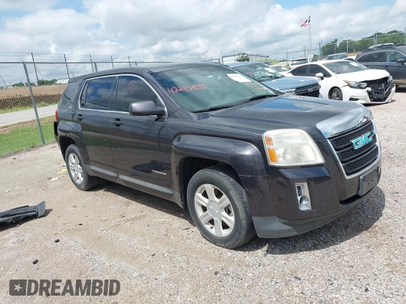 2014 GMC Terrain SLE with VIN 2GKALMEK5E6345749, listed as a IAAI auction lot 42215833 with 182,782 mi miles and . Bid and sale history available at DreamBid. Image 1.