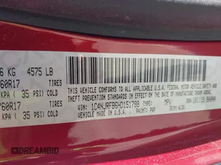 2017 Jeep Patriot High Altitude with VIN 1C4NJRFB6HD151798, listed as a IAAI auction lot 42204462 with 123,056 mi miles and . Bid and sale history available at DreamBid. Image 9.