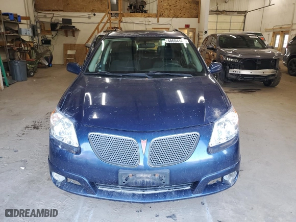 2005 Pontiac Vibe with VIN 5Y2SM638X5Z453112, listed as a Copart auction lot 48654165 with 234,759 mi miles and Salvage Title. Bid and sale history available at carsss.com. Image 5.
