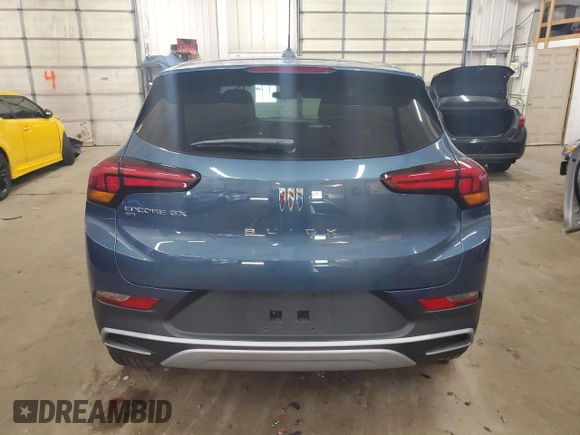 2024 Buick Encore GX Preferred z VIN KL4AMCSL3RB188350, wystawiony jako Copart lot #58574665 z przebiegiem 3 226 mil mil oraz Szkoda całkowita • Salvage title. Historia ofert i sprzedaży dostępna na DreamBid. Obrazek 6.