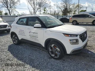 2024 Hyundai Venue SEL with VIN KMHRC8A37RU308208, listed as a Copart auction lot 45903645 with Not provided miles and Salvage title. Bid and sale history available at DreamBid. Image 4.