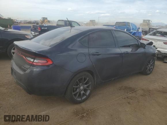 2016 Dodge Dart SXT z VIN 1C3CDFBB1GD530391, wystawiony jako Copart lot #50957475 z przebiegiem 173 606 mil mil oraz Szkoda całkowita • Salvage title. Historia ofert i sprzedaży dostępna na DreamBid. Obrazek 3.