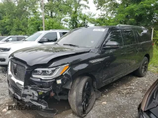2023 Lincoln Navigator Reserve with VIN 5LMJJ3LG4PEL02778, listed as a Copart auction lot 64487405 with 45,615 mi miles and Salvage title. Bid and sale history available at DreamBid. Image 1.