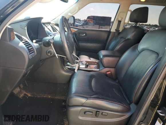 2017 Nissan Armada Platinum с VIN JN8AY2NE2H9701177, выставлен на аукционе Copart как лот 58912495 с пробегом 149 949 миль миль и Списание • Salvage title. История ставок и продаж доступна на DreamBid. Изображение 7.