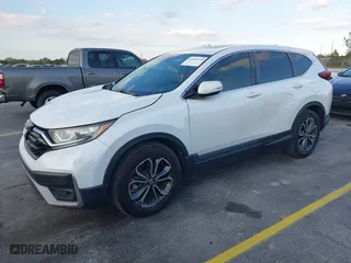 2021 Honda CR-V EX with VIN 5J6RW1H56MA001997, listed as a IAAI auction lot 41555434 with 43,083 mi miles. Bid and sale history available at carsss.com. Image 17.