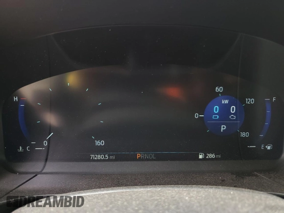 2020 Ford Escape Titanium Hybrid with VIN 1FMCU9DZXLUC29745, listed as a Copart auction lot 53902755 with 71,280 mi miles and Salvage title. Bid and sale history available at DreamBid. Image 9.
