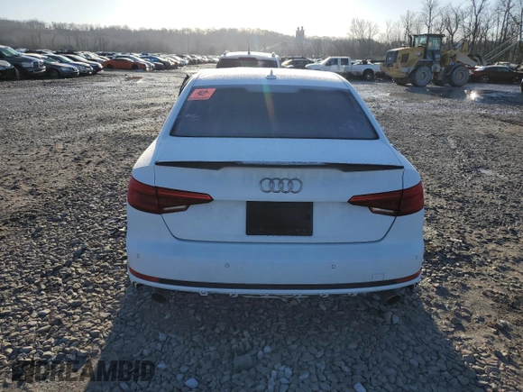 2017 Audi A4 Premium Plus с VIN WAUENAF46HN028100, выставлен на аукционе Copart как лот 85055734 с пробегом 101 149 миль миль и Списание • Salvage title. История ставок и продаж доступна на DreamBid. Изображение 6.