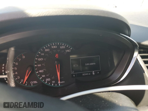 2019 Chevrolet Trax LS with VIN 3GNCJKSB5KL172915, listed as a Copart auction lot 49205615 with 90,349 mi miles and Salvage Title. Bid and sale history available at carsss.com. Image 9.