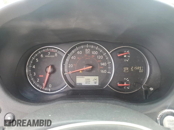 2013 Nissan Maxima SV with VIN 1N4AA5APXDC844535, listed as a Copart auction lot 59516355 with 215,897 mi miles and Salvage title. Bid and sale history available at DreamBid. Image 9.