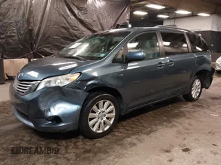 2017 Toyota Sienna XLE with VIN 5TDDZ3DC5HS164964, listed as a IAAI auction lot 41516182 with 62,287 mi miles and . Bid and sale history available at DreamBid. Image 2.