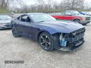 2018 Ford Mustang EcoBoost with VIN 1FA6P8TH4J5113546, listed as a IAAI auction lot 41942675 with 65,165 mi miles and . Bid and sale history available at carsss.com. Image 1.