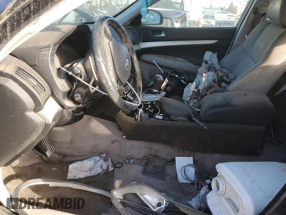 2008 Infiniti G35 Sedan Journey with VIN JNKBV61E68M211858, listed as a Copart auction lot 78058274 with 0 mi miles and Salvage Title. Bid and sale history available at carsss.com. Image 7.