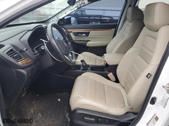 2019 Honda CR-V Touring with VIN 7FARW1H92KE012139, listed as a Copart auction lot 41484645 with 27,098 mi miles and Salvage Title. Bid and sale history available at carsss.com. Image 7.
