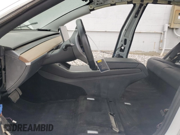 2019 Tesla Model 3 Mid Range with VIN 5YJ3E1EA6KF401661, listed as a Copart auction lot 54421225 with Not Provided miles and Clean Title. Bid and sale history available at DreamBid. Image 7.