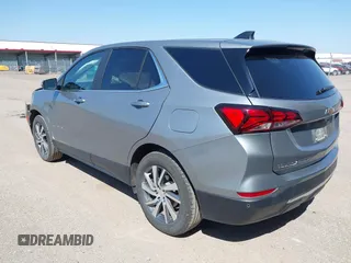 2023 Chevrolet Equinox LT with VIN 3GNAXUEG4PL161551, listed as a IAAI auction lot 42188053 with 18,139 mi miles and . Bid and sale history available at DreamBid. Image 3.