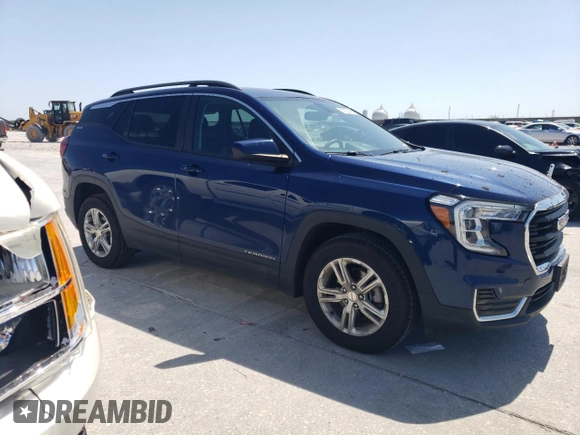 2022 GMC Terrain SLE с VIN 3GKALTEV5NL137581, выставлен на аукционе Copart как лот 52152415 с пробегом 45 032 миль миль и Списание • Salvage title. История ставок и продаж доступна на DreamBid. Изображение 4.