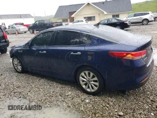 2017 Kia Optima EX with VIN 5XXGU4L39HG154393, listed as a Copart auction lot 60122115 with 89,728 mi miles and Salvage title. Bid and sale history available at DreamBid. Image 2.