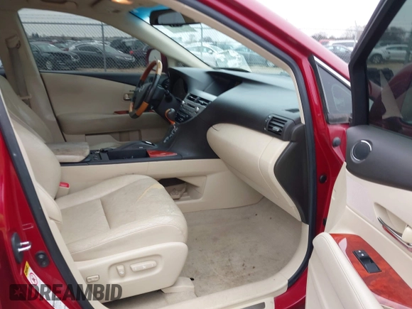 2010 Lexus RX 350 with VIN 2T2BK1BA8AC064885, listed as a IAAI auction lot 40956775 with 188,808 mi miles. Bid and sale history available at carsss.com. Image 5.