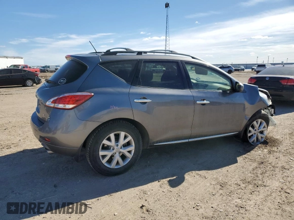 2013 Nissan Murano S with VIN JN8AZ1MU9DW205143, listed as a Copart auction lot 89395085 with 80,150 mi miles and Salvage Title. Bid and sale history available at carsss.com. Image 3.