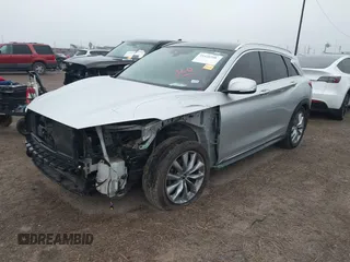 2019 Infiniti QX50 Essential with VIN 3PCAJ5M19KF147049, listed as a IAAI auction lot 41428298 with 68,586 mi miles and . Bid and sale history available at DreamBid. Image 18.