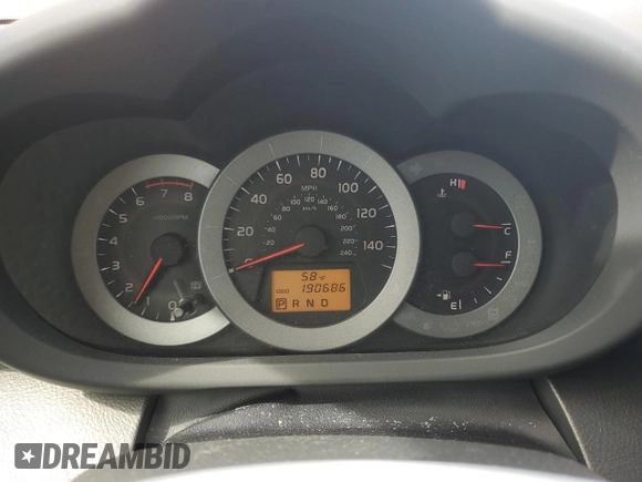 2012 Toyota RAV4 Sport with VIN 2T3RK4DV1CW085994, listed as a Copart auction lot 48532275 with 190,686 mi miles and Salvage Title. Bid and sale history available at carsss.com. Image 9.