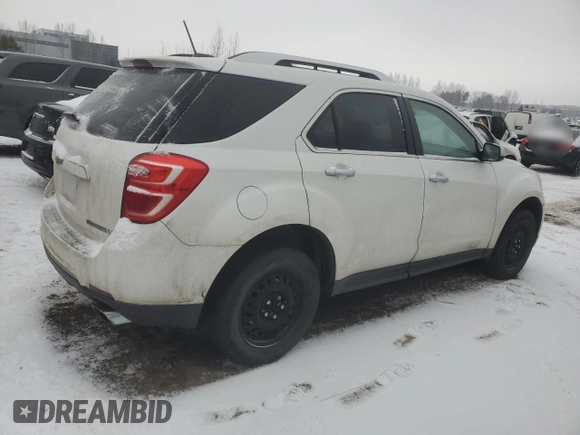 2016 Chevrolet Equinox LTZ with VIN 2GNFLGE33G6325781, listed as a Copart auction lot 43112515 with 239,122 mi miles and Salvage Title. Bid and sale history available at carsss.com. Image 3.