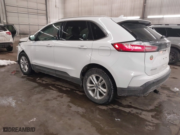 2019 Ford Edge SEL with VIN 2FMPK4J97KBB14958, listed as a IAAI auction lot 41630155 with 58,624 mi miles. Bid and sale history available at carsss.com. Image 3.