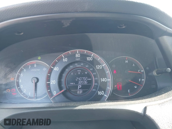 2016 Honda Accord Sport with VIN 1HGCR2F56GA036038, listed as a IAAI auction lot 41903011 with 240,792 mi miles and . Bid and sale history available at DreamBid. Image 7.