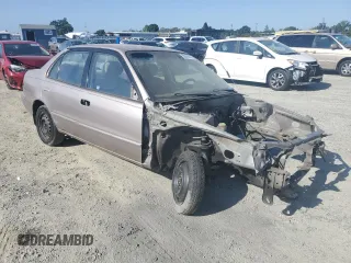 1998 Toyota Corolla VE with VIN 1NXBR18E9WZ035430, listed as a Copart auction lot 59362195 with Not provided miles and Salvage title. Bid and sale history available at DreamBid. Image 4.